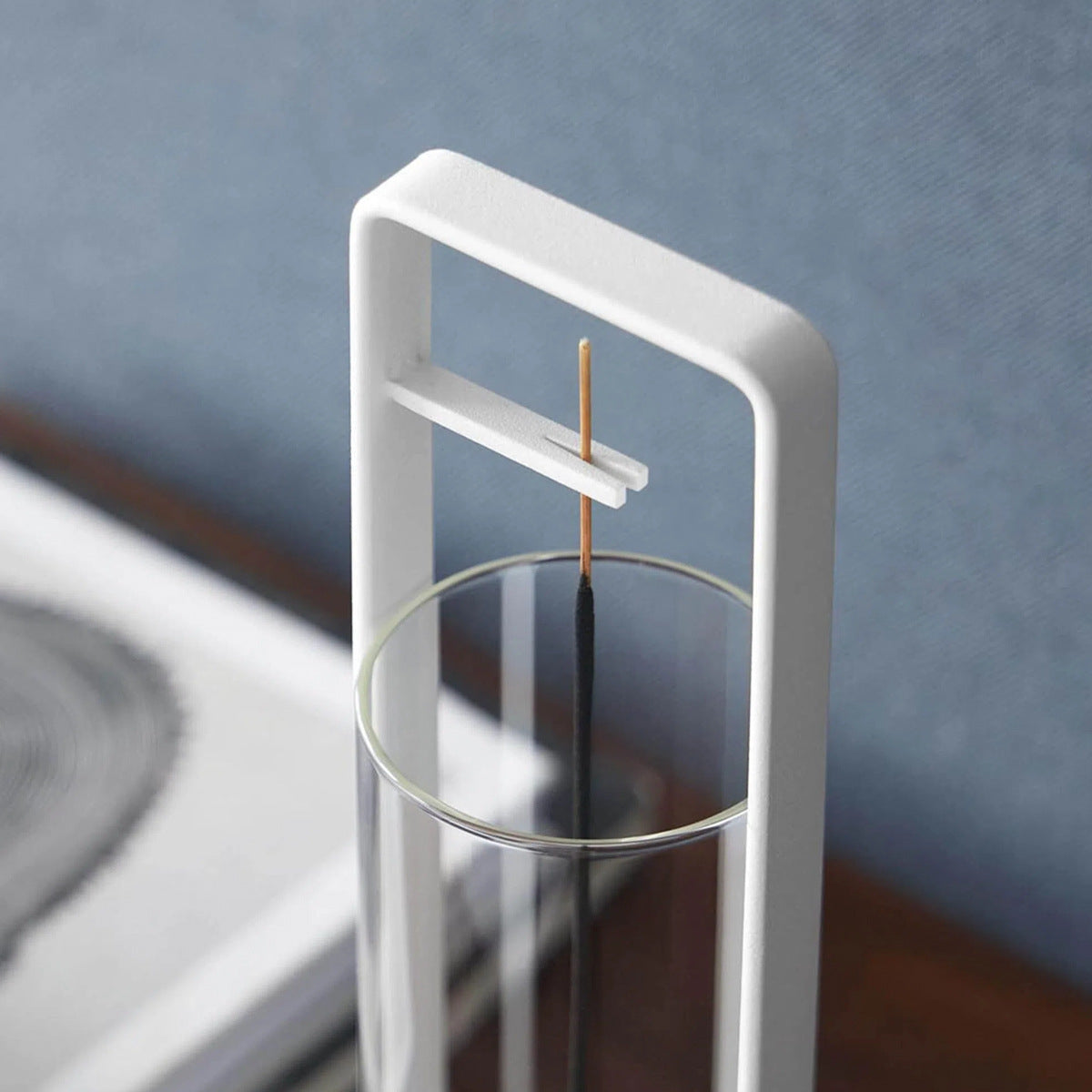 Detachable Inverted Incense Holder with Glass Ash Catcher | Yoga