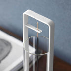 Detachable Inverted Incense Holder with Glass Ash Catcher | Yoga Meditation Stick Incense Stand