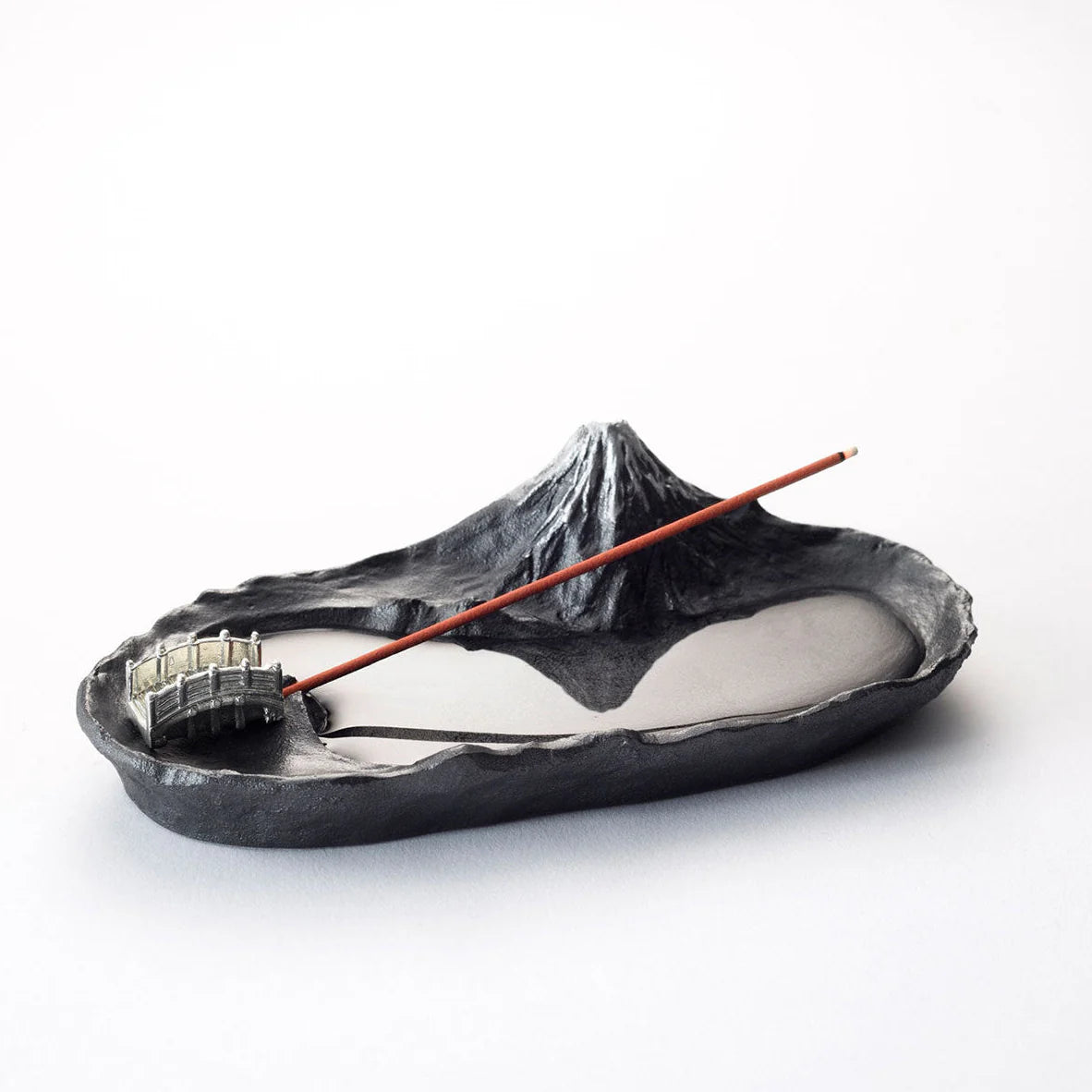 Mt Fuji - Incense Holder black