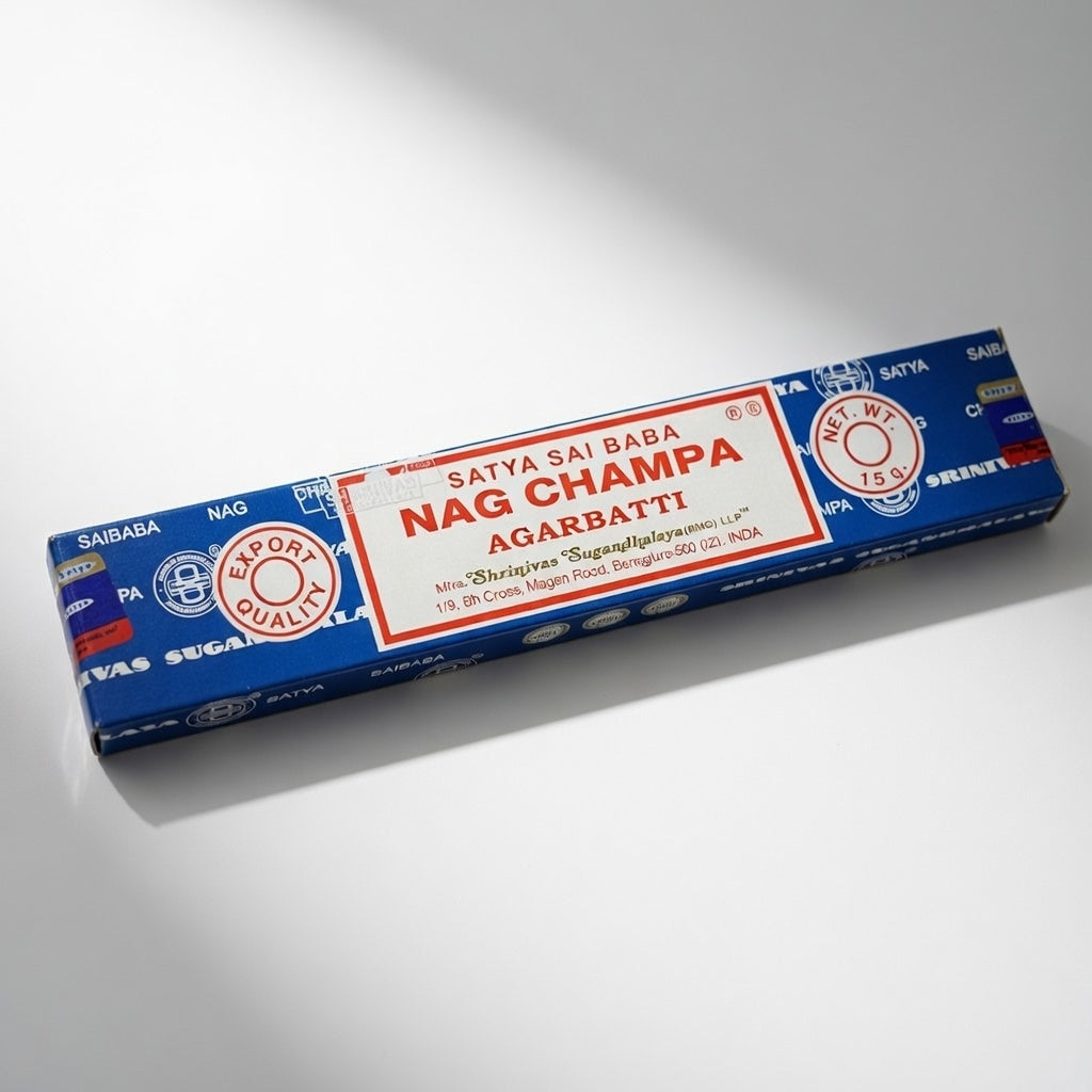 SATYA Sai Baba Original Nag Champa Incense Sticks - 15g Box