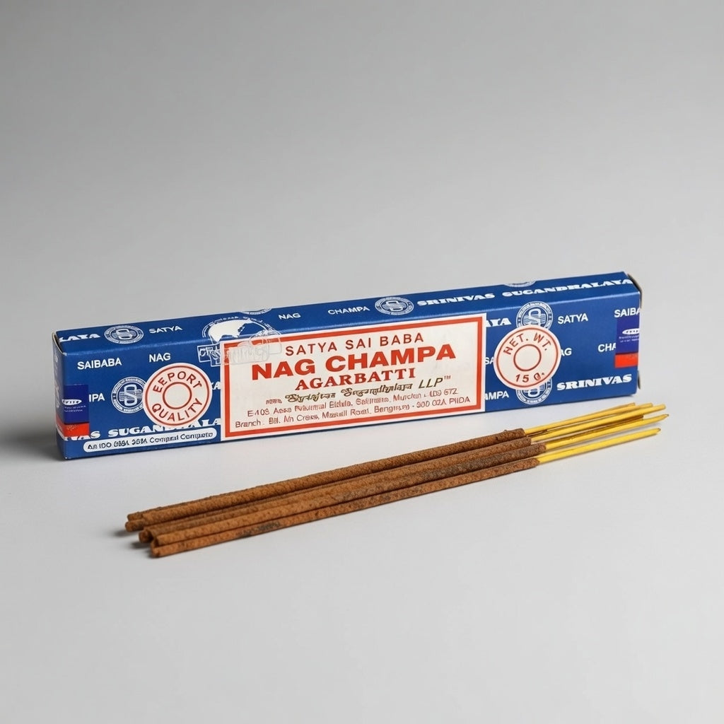 SATYA Sai Baba Original Nag Champa Incense Sticks - 15g Box