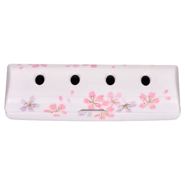 Reclining incense tray (large) cherry flower pattern